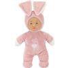Simba Laura Funny Bunny, bambola a forma di coniglio, con pressione sulla pancia, 24 cm, a partire da 12 mesi