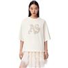 AllSaints all Saints Maglia da Donna Icon Amelie Tee, Bianco Ottico, XS