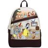 Loungefly Disney Loungefly Snow White and Seven Dwarfs Multi Scene Womens Double Strap Shoulder Bag Purse