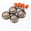 ZYTC Lampadina fumè con lente di ingrandimento Lenti Kit lampadine per Harley Touring Softail Dyna Sportster 2002-2013