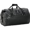 IRON JIA'S Borsa impermeabile per moto, borsone e bagaglio da sella, con chiusura arrotolabile, tracolla, tasca interna e tasca in rete (nero, 30 L)