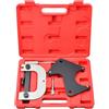 Zoomtools Kit di strumenti di bloccaggio della fasatura dell'albero a camme del motore compatibile con i codici Renault Clio Laguna 1.4 1.6 1.8 2.0 16V motore a benzina K4J K4M F4P F4R