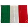 NS BANDIERE SRL Bandiera Italia cm150x225 da Esterno Tessuto Nautico di 130gr m² | NS Bandiere