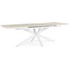 Bizzotto Tavolo allungabile pascal 200-260x100 bianco JX11