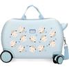 ROLL ROAD Joumma Roll Road Baby Pets Multicolore Valigia per Bambini 45x31x20 cm Rigido 5 kgs ABS 5 kgs 27.9L Bagaglio a Mano