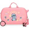 Disney Joumma Stitch You&Me Rosa Valigia per Bambini 45x31x20 cm Rigido 1.8 kgs ABS 1.8 kgs 24.6L Bagaglio a Mano