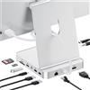 PULWTOP Aggiornato Hub iMac per M1/M3/M4, accessori iMac con custodia SSD (SSD n
