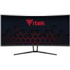 ITEK Monitor GGC - 34" CURVED R1500- WQHD 3440x1440 UltraWide- VA- 180Hz- 21:9- 1ms-