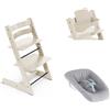 Stokke Bundle STOKKE ® TRIPP TRAPP ® Sedia + Baby Set + Newborn Set Vanilla white