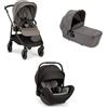 Nuna Trio Swiv Con Navicella Lytl E Ovetto Arra Flex - Nuna Granite