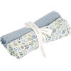 Little Dutch Swaddle Little Dutch 70x70 cm Forest Adventure & Denim Blue