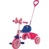 BricoShop24 Triciclo per Bambini con Maniglia Regolabile Minnie Disney Ruote EVA