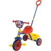 BricoShop24 Triciclo per Bambini con Maniglia Regolabile Spiderman Ruote EVA