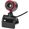 BRAVECOW Webcam HD con microfono Smart Stand Clip Mini USB Computer Web Camera per PC Laptop Desktop con microfono a cancellazione del rumore Campo visivo regolabile, Correzione in condizioni di