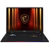 MSI NB RAIDER 18 HX AI A2XWIG-229IT ULTRA 9 285HX 64GB 2TB SSD 18 16:10 UHD+RTX 5080 16GB GDDR7 WIN