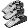 ThreeH 3 Pack Door Stop Alarm, sicurezza Door Stopper per casa appartamento viaggio con 120DB sirena strumento di sicurezza portatile