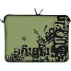 Digittrade LS123-15 Grunge Notebook Sleeve Laptop neopren case custodia portatile borsa involucro protettivo 39,6cm (15,4 � 15,6 pollice) verde
