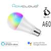 Homcloud Lampadina Wi-Fi RGB+Bianco caldo E27 A60 dimmerabile