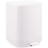 Relaxdays Cestino 9 l con Chiusura Soft, Secchio Interno Rimovibile, plastica Opaca, Pedale e Coperchio, Beige 27x21x26