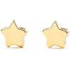 Monde Petit Orecchini per Bambini Stella - oro giallo 9k (375) - Scatola Regalo - Certificato di garanzia