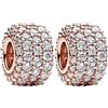 Simphman 925 Sterling Silver Charms Dangles per braccialetti e collana Catena di sicurezza a clip Gioielli regalo per le donne ragazza famiglia amica