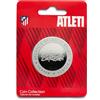 MOCIWORLD Atlético de Madrid, Edizione Speciale con Stemma e iscrizione Coraggio e Cuore, Edizione da Collezione, Nichel, Licenza Ufficiale