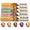 Belmio Capsule Compatibili Nespresso, Gusti Classici, Capsule di Caffè a Tostatura Media, Intensità 6, Autentica Qualità Belga, 5 Varianti di Gusto, 50 unità