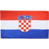 AZ FLAG Bandiera Croazia 150 x 90 cm con 4 occhielli, Padiglione Croato per balcone o parete