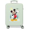 Disney Joumma Disney Mickey Mountains Valigia da cabina verde 38 x 55 x 20 cm Rigido 2 kg Chiusura a combinazione laterale ABS 2 kg 35 L Bagaglio a mano, Verde, Taglia unica, Valigia cabina