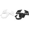 A ABSOPRO Metallo Scorpione Forma Esterno Adesivo Auto 3D Adesivo Decal 6 x 5.5 x 0.3cm Nero
