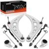 Frankberg 8x Set di bracci trasversali Compatibile con Serie 3 Compact E46 Serie 3 Touring E46 Serie 3 E46 Serie 3 Cabriolet E46 Z4 R.o.a.d.s.t.e.r E85 Replace# 31126751318