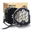 PICAA LED Luce da Lavoro 2pcs 7 Pollici 75W LED Bianco Luce da lavoro Bar Side Shooter Off Road Driving Light Spot Flood Combo Driving Lamp Fari fendinebbia impermeabili per Jeep Truck ATV SUV Car