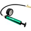ZKTOOL Kit di prova della pressione del serbatoio del radiatore del motore, set di prova delle perdite del serbatoio dell'acqua, rilevatore di perdite di liquido refrigerante, strumento di riempimento