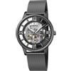Festina Orologio Automatico da Uomo in Acciaio Inossidabile 316L Nero Orologio Analogico Uomo - Vetro Zaffiro ad Alta Resistenza - Impermeabile 5 ATM F20535/1