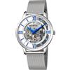 Festina Orologio Automatico da Uomo in Acciaio Inossidabile 316L Argentato Orologio Analogico Uomo - Vetro Zaffiro ad Alta Resistenza - Impermeabile 5 ATM F20534/1