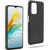 REY Cover in Gel TPU Nera per ZTE Blade A72 5G, Ultra Sottile 0,33 mm, Morbido Flessibile, Custodia Silicone