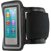 kwmobile Fascia compatibile con Apple iPod Nano 7 - Banda Jogging Corsa Sport - Fascetta Fitness con Tasca Porta-Chiavi - nero