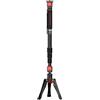 IFOOTAGE Cobra 3 A180T Monopiede Professionale con Piedini,Monopiede da Viaggio Leggero e Portatile,Alluminio Telescopico con Piastra a Sgancio Rapido,Carico Massimo 10kg