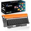 SavFinto Cartuccia toner di ricambio 117A nero per HP 117A W2070A W2071A W2072A W2073A Toner compatibile con HP Color Laser MFP-179fnw MFP-179fwg MFP-178nwg MFP-178nw, Color Laser 150nw 150a