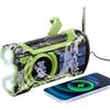 XHDATA Radio a Manovella Emergenza 5000 mAh Ricaricabile Solare Radio Portatile FM/AM ATS Torcia USB Caricabatterie Telefono Sirena SOS per Emergenze/Interruzioni Corrente