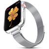 RYLIXAR Cinturino Magnetico Compatibile con Apple Watch 49mm 46mm 45mm 44mm 42mm 41mm 40mm, Uomini Donne Milanese Regolabile in Acciaio Inossidabile per iWatch Ultra 2 Ultra Series 10 9 8 7 6 5 4 3 2 1 SE