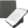 kwmobile Custodia Pieghevole Compatibile con Kobo Libra Colour Cover - Cover Magnetica Pelle PU eReader con Stand - antracite