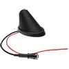 Adapter Universe Adapter-Universe - Base per antenna auto con adattatore Raku 2 Triplex e amplificatore universale, colore: Nero