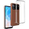 REY Cover in Gel TPU Trasparente per DOOGEE N40 PRO, Ultra Sottile 0,33 mm, Morbido Flessibile, Custodia Silicone