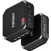 FIREBAT Mini PC da gioco Ryzen 7 7735HS 8C/16T, fino a 4,75 GHz 54 W, Radeon 680M, USB-C, WiFi 6/BT 5.2/2.5G LAN, RAM LPDDR5, SSD da 512 GB, computer desktop compatto per studenti/casa/negozio【A6】