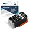 LCL Cartucce d'inchiostro Compatibile PGI-570 PGI-570XL PGI-570XLBK (2 PGBK) Sostituzione per Canon PIXMA TS5050 TS5051 TS5053 TS5055 MG5700 MG5750 MG5751 MG5752 MG5753 TS6050 TS6051 TS6052 MG6800