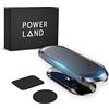 powerland Supporto per telefono auto, supporto magnetico per telefono auto, supporto per smartphone, rotazione a 360° forte magnete per iPhone/Huawei/Galaxy/Sony scatola regalo nera