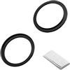 BCMCZCDC 1 anello adattatore Step Up Ring 67 - 77 mm, anello adattatore per obiettivo per filtro in lega di alluminio di qualità aeronautica + 1 panno per la pulizia dell'obiettivo (67 - 77 mm)