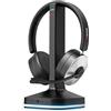 Wantek Cuffie Bluetooth con Microfono,Cuffie Wireless con Dongle USB e Base di Ricarica,Microfono con Riduzione del Rumore,Pulsante Muto per PC Laptop Ufficio Smart Working Call Center Teams Zoom