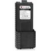 TechSide TSBT-38 Batteria maggiorata 3800mAh compatibile con TechSide TI-F8+ TS-T9+ UV-5R